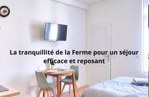 Saint-Quentin Apartment | ZenkaSerenity-Ferme paisible Centre CHU-wifi-pro