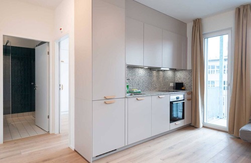 Center Apartment | ZH Red 3 - Letzigrund HITrental Apartment
