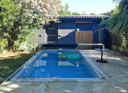 Échoppe bordelaise avec jardin et piscine