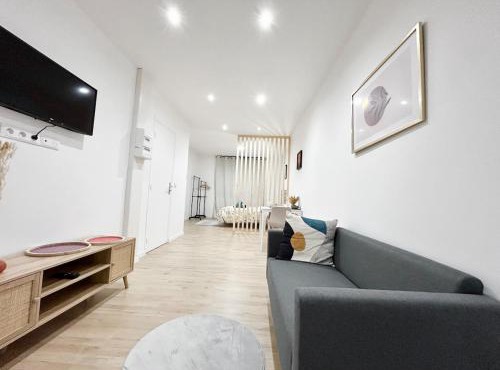 Élégant studio rénové Confort et tranquillité