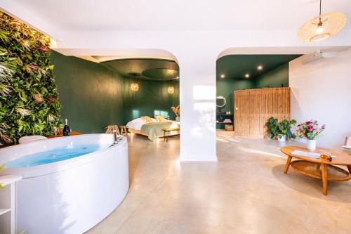 ÉROS - Loft entier avec Balnéo & Rétroprojecteur