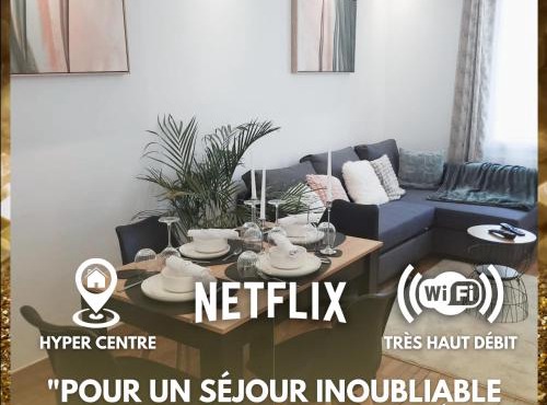 Évreux Central Lodge - Netflix - Wifi Fibre - Proche Gare Sncf & Centre-ville
