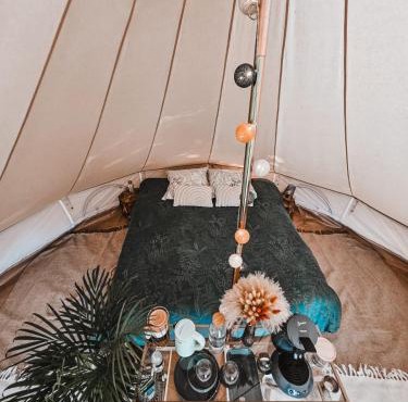 Ô sens en Eveil, tente tipi nomade