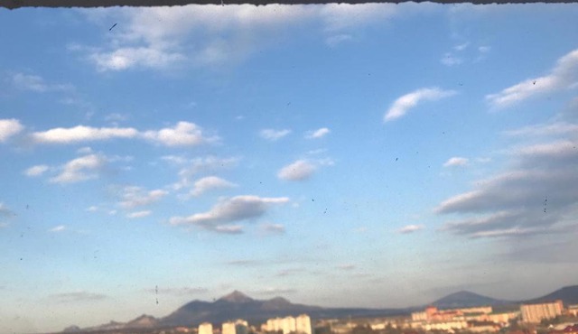 Квартира с видом на горы.