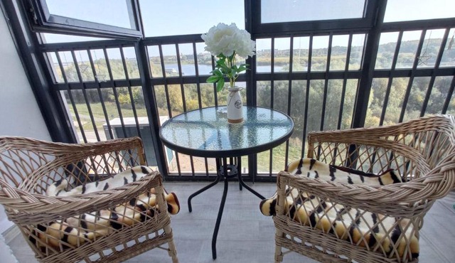 Стрекоза Апартаменты с панорамным балконом на реку Волхов