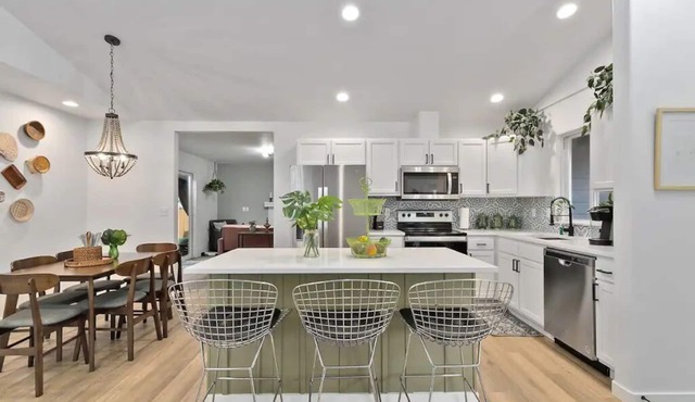 𓅭 Bright & Airy 3-Bed home-Sauna & L2 EV Charging