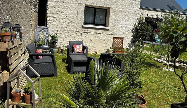 À Proximité des Châteaux de la Loire : Maisonnette Cosy Avec Extérieur