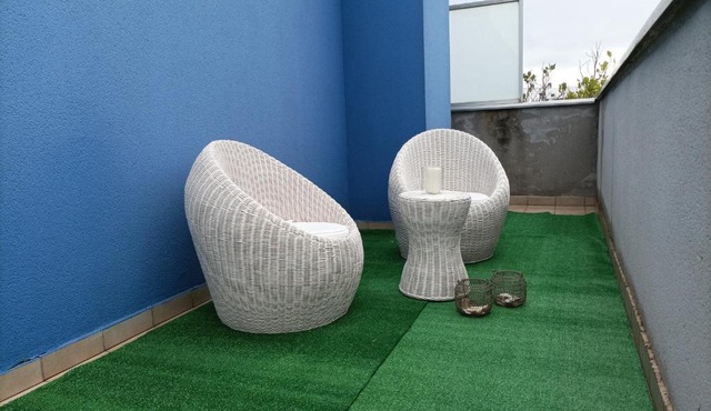 Ático acogedor con gran terraza