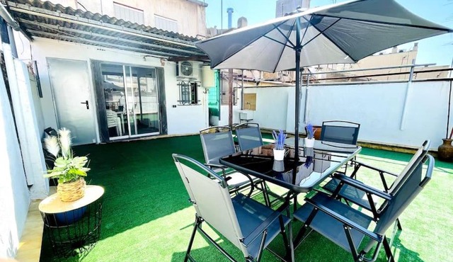 Ático con terraza en el centro de Tarragona