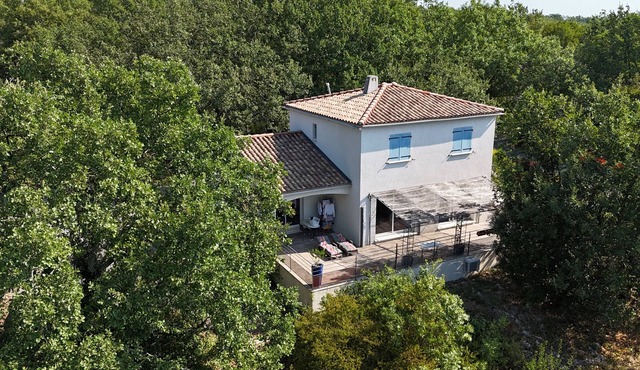 "Échappée Manora-Chênes & Clapas" Gîte Ardèche swimming pool