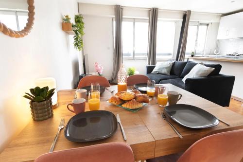 Élégant T2 Lumineux 4P Paris 19