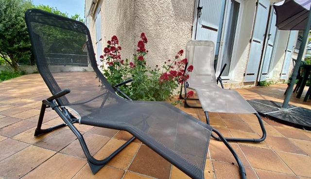 Élégante et chaleureuse maison, tout confort.