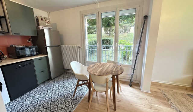 Évasion au vert à Domont - 2 rooms + private parking