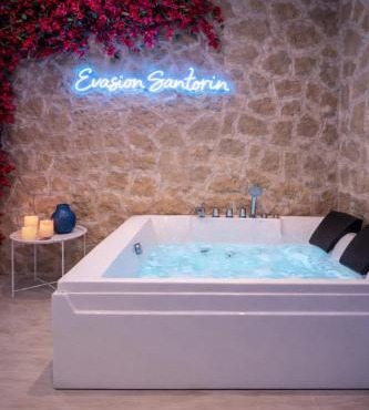 Évasion Santorin - Jacuzzi & Relax
