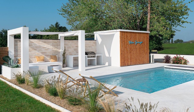 Ôde en Brocéliande - Maison pour 14 avec piscine