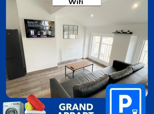 017 CHIC & COSY F2 53m2 HYPERCENTRE WIFI SMART TV NETFLIX