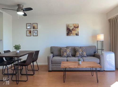 05 FREE Parking 10 min beach 2br-Waikiki Ala Moana