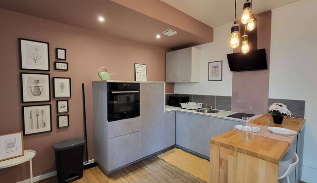 1-2 Lourdes getaway in a beautiful T2 with terrace