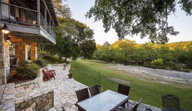 1.26 Acres of Private Guadalupe River Frontage in Hunt, TX!