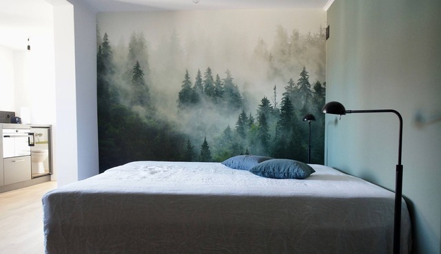 1,5-zi Design-studio Beim Westbahnhof, Ruhige Lage