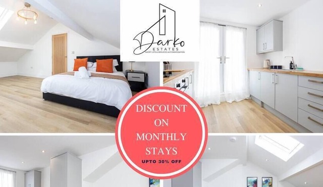 1 Bed Apt | 1mth to 6mth Stay - Darko Estates