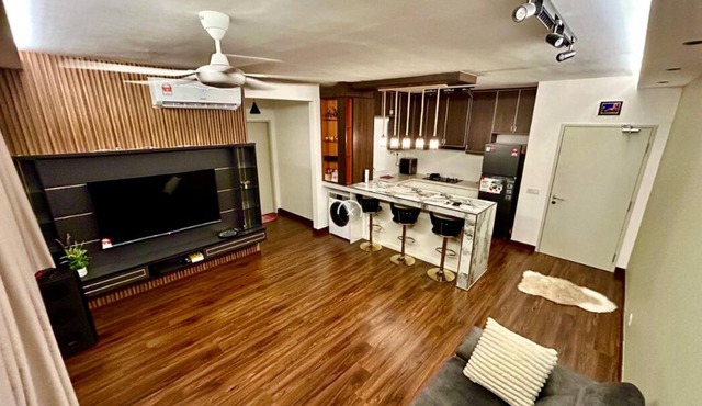 1-bedroom apartment with fully AC unit