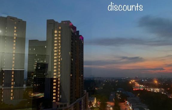 1 Bedroom 1 Bathroom in Gaya Resort Homes 4pax, Aircond, Wifi, Parking