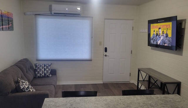 1 bedroom .75 bathroom apartment, newly renovated, located on main street!