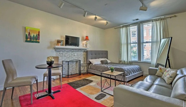 1-bedroom apartment just a 16-minute walk to Nationwide Arena