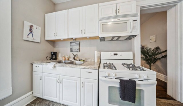 1 Bedroom Apt in Central Akron - recently remodeled, Highland Square area, Smart TVs
