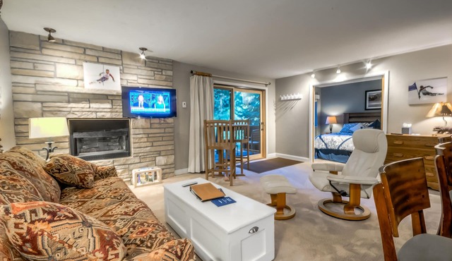 1-Bedroom Condo w/Slope Access from Your Balcony!