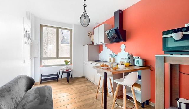 1 bedroom cozy apartment in Melrand