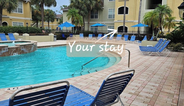 1 bedroom Retreat by the pool, ground floor luxury Awaits.