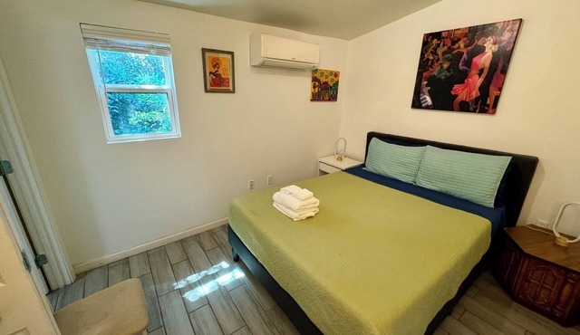 1 BR Apartment with Courtyard walking distance to Magazine street Art District