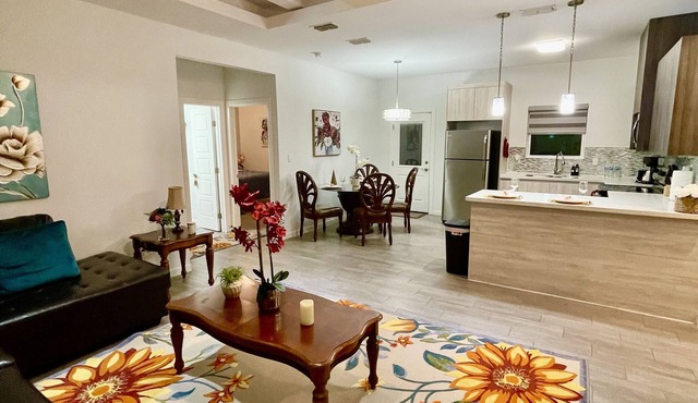 1 King and 2 queen, fully furnished apt in Pharr/McAllen area.
