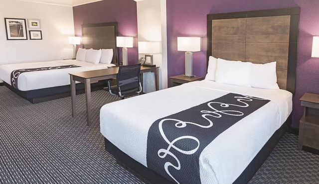 1 King Bed and 1 Full Bed, Deluxe Room, La Quinta Inn, Free Bkf near AT&T Std