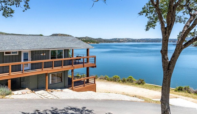 1. Main House- 2 units in 1 (on private peninsula with dock)