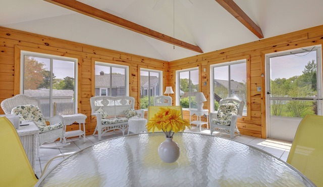 1 Mi to Beach: Quiet West Dennis Escape w/Sunroom