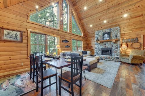 1 Mi to Cle Elum Lake! Family Cabin with Game Room