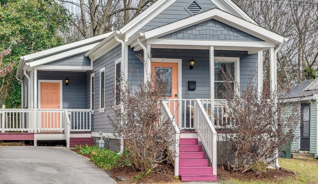 1 Mi to Dtwn: Home w/Backyard in Raleigh!
