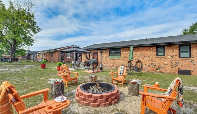 1 Mi to Fort Bragg: Family Home w/Backyard