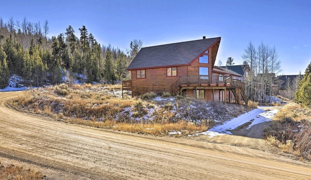 1 Mi to Granby Ranch: Family-Friendly Cabin!