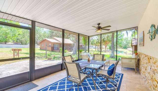 < 1 Mi to Lake Rousseau: Waterfront Home!