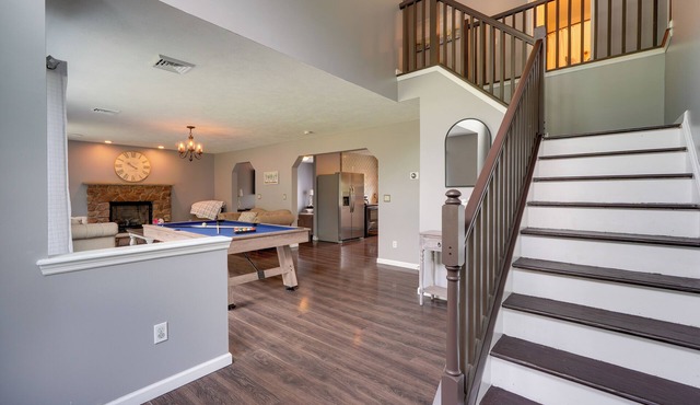 1 Mi to Lakes: Family Pocono Home w/Fire Pits!