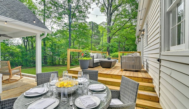 1 Mi to Miss State: Wremy Cottage w/Deck & Yard
