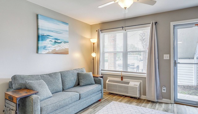 1 Mi to North Myrtle Beach: Studio w/Pool Access