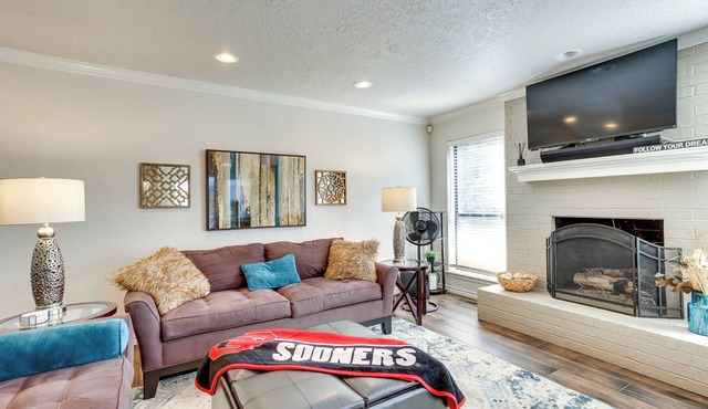 < 1 Mi to OU Campus - Norman Vacation Rental