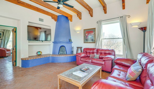 1 Mi to Saguaro NP: Charming Tucson Casita