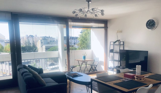 1 private room 2 pers. in a bright 70m2 apartment