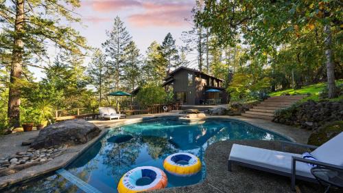 10-Acre Wellness Retreat Pool Sauna Ceremony Tent Fable Sonoma by AvantStay